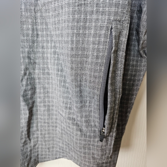 Prana Men's Garvan Long-Sleeve Button-Down Shirt, Charcoal, MED - Picture 8 of 15